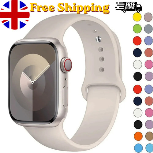 Silicone strap for apple watch - silicone,