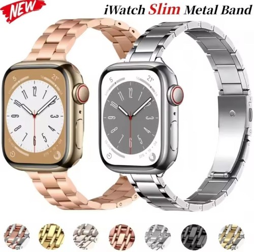Slim steel strap band - steel,