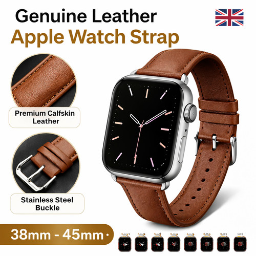 Genuine leather apple - genuine, watch