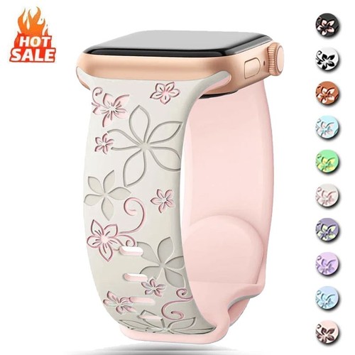 Floral engraved silicone - floral,