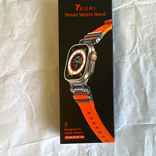 Tauri orange silicone - tauri, strap