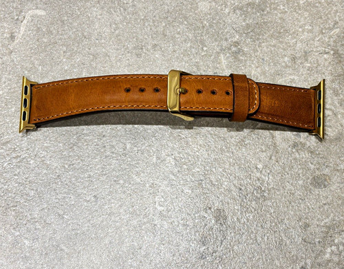 Genuine leather apple - leather,