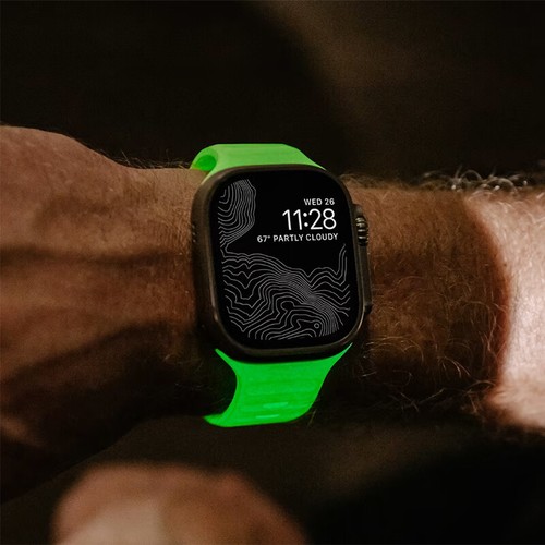 Silicone sport strap for apple - sport,