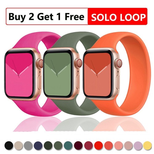 Silicone solo loop iwatch band - silicone,