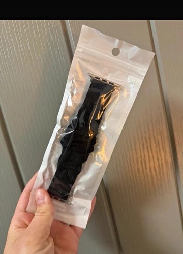 Black fabric stretchy - fabric, apple