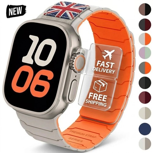 Magnetic silicone strap band - magnetic,