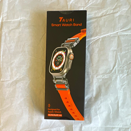 Tauri orange nylon strap band - tauri,