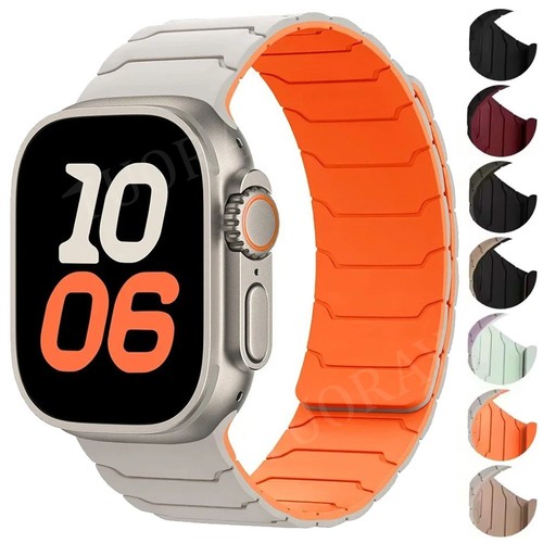 Magnetic silicone band for - band,