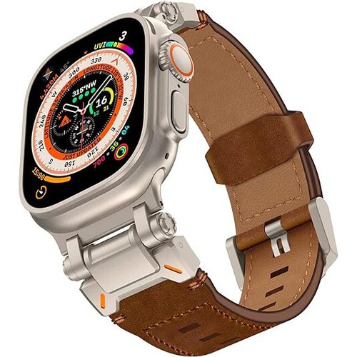 Leather strap band for - leather,