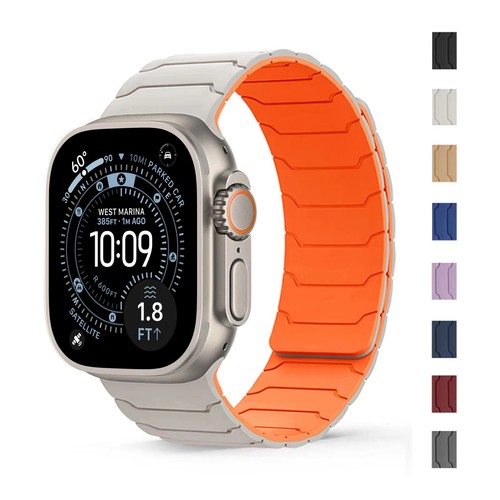 Magnetic silicone strap - silicone,