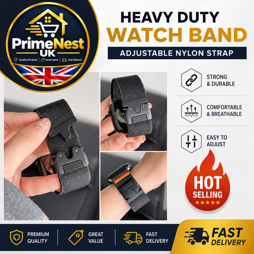 Rugged nylon watch strap for - nylon,
