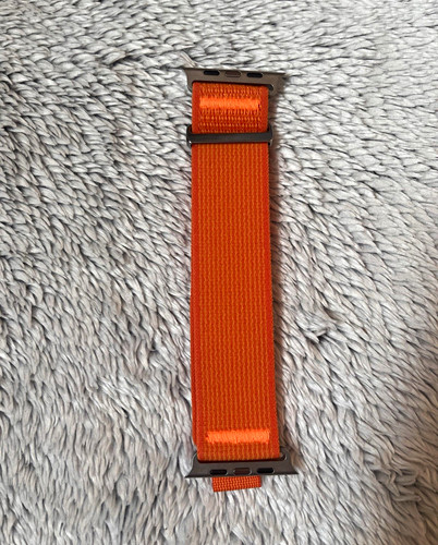 Orange nylon strap - nylon,