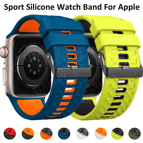 Silicone band strap for apple - silicone,