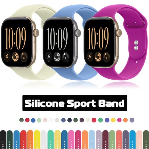 Sport silicone strap for - silicone,